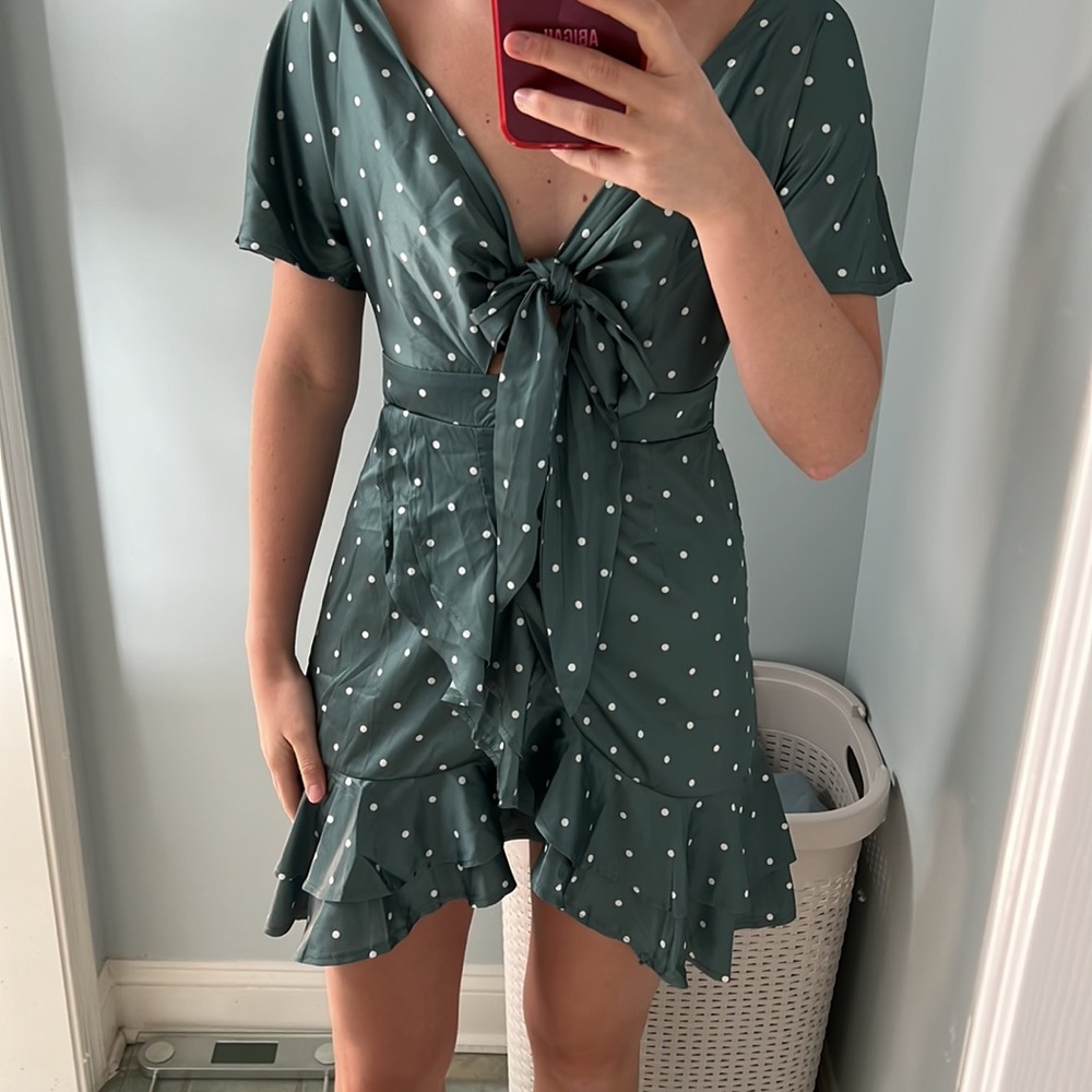 Princess Polly Amalie Mini Dress silk like